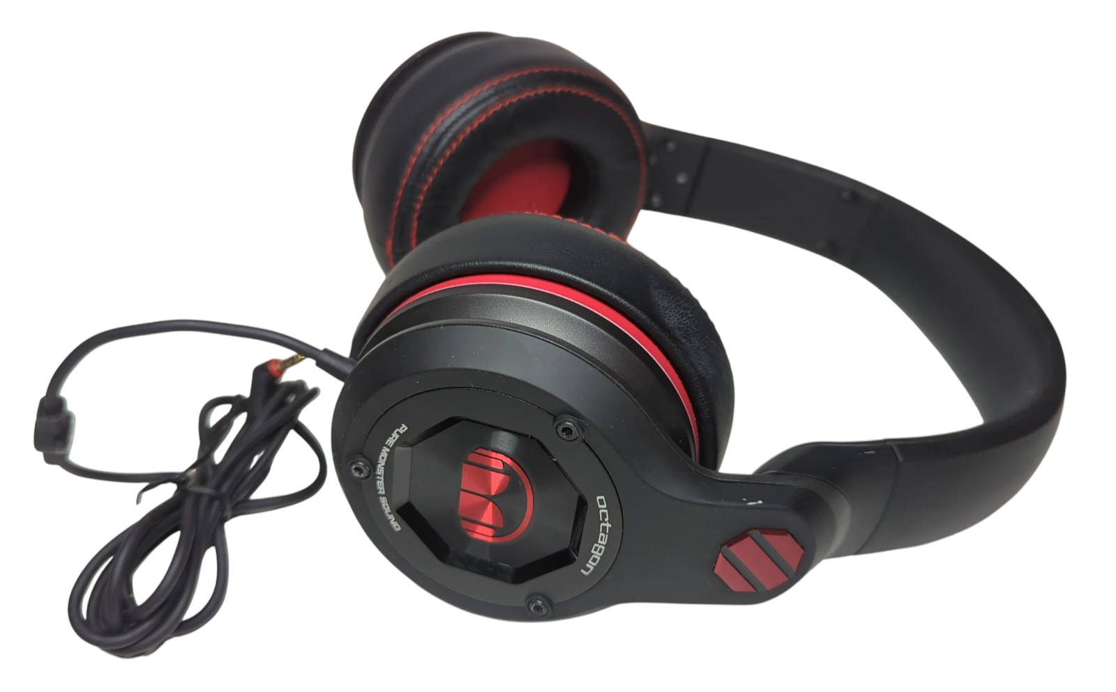 Monster UFC Octagon Over The Ear HEADPHONES Wired DJ Style 2016 -VIDEO BELOW!