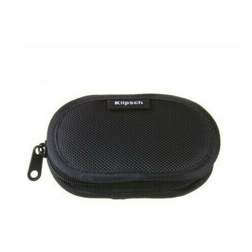 Klipsch S4A/ S4i/ S4ii Black Carrying Case Pouch with Zipper Genuine