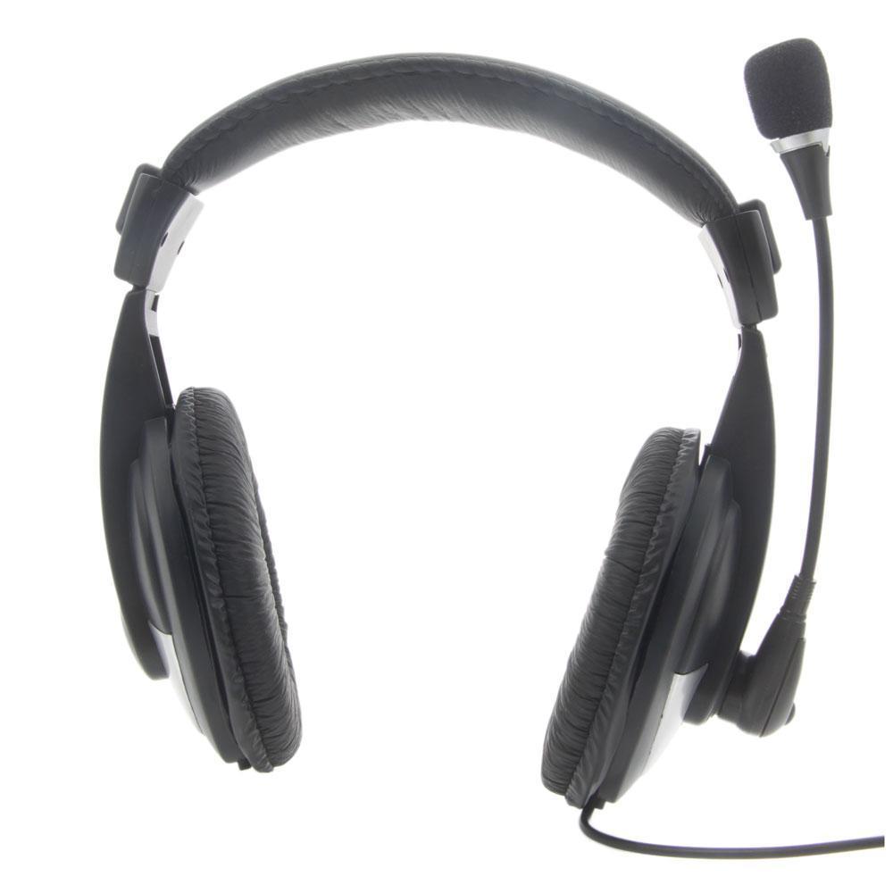 New Skype Headset Headphones with Microphone for PC Gaming 3.5mm Audio Speaker