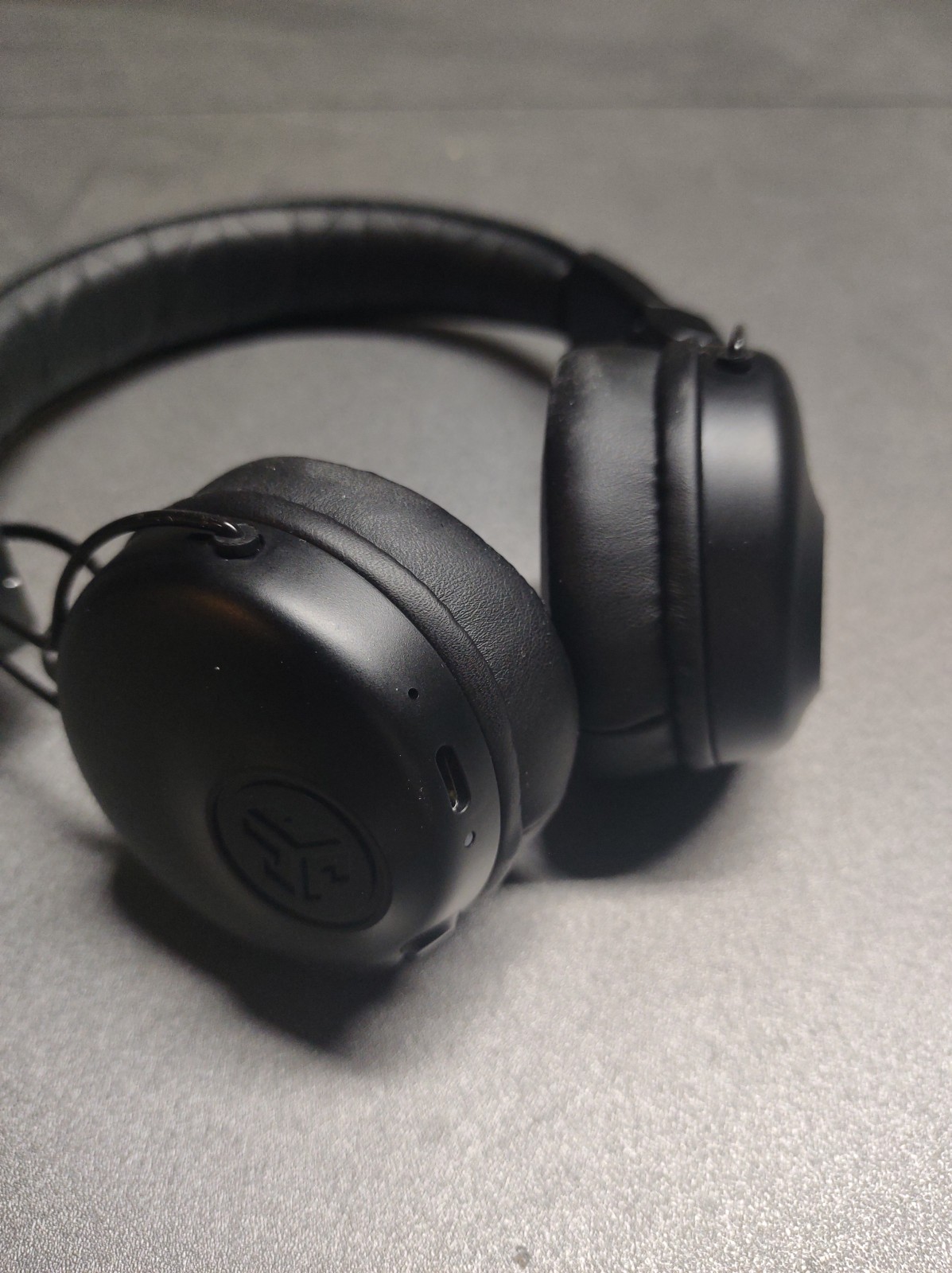 JLab Studio Wireless On-Ear Headphones, Black, 30+ Hour Bluetooth 5 Playtime