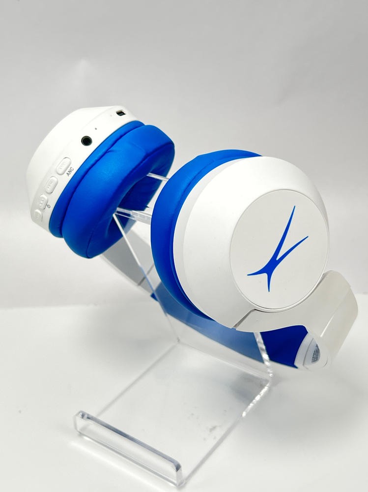 Altec Lansing Kids ANC Headphones 15H 85dB Wireless Foldable White Blue Sound