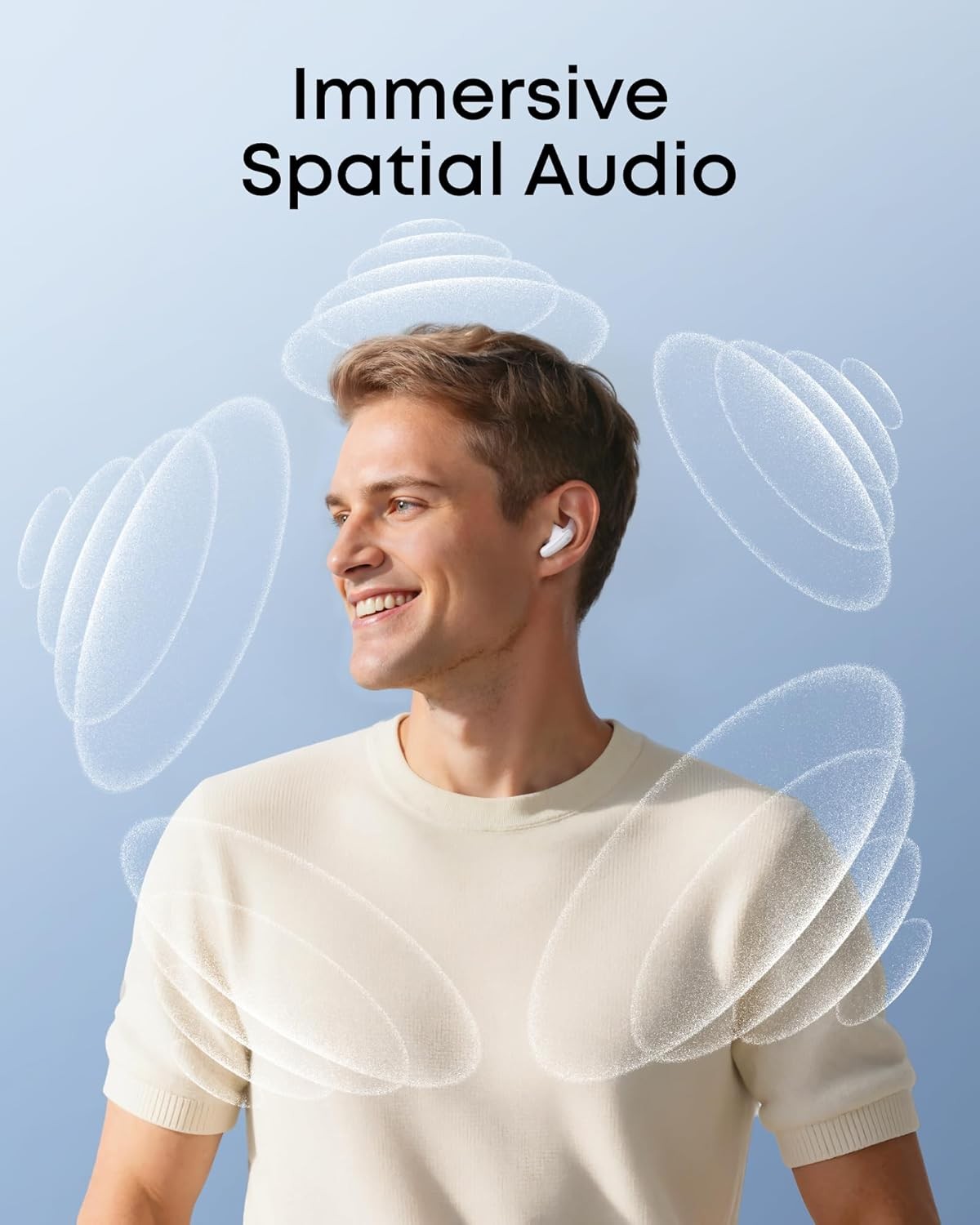 Soundcore Liberty Buds by Anker, Semi-in-Ear Design, Translation Earbuds
