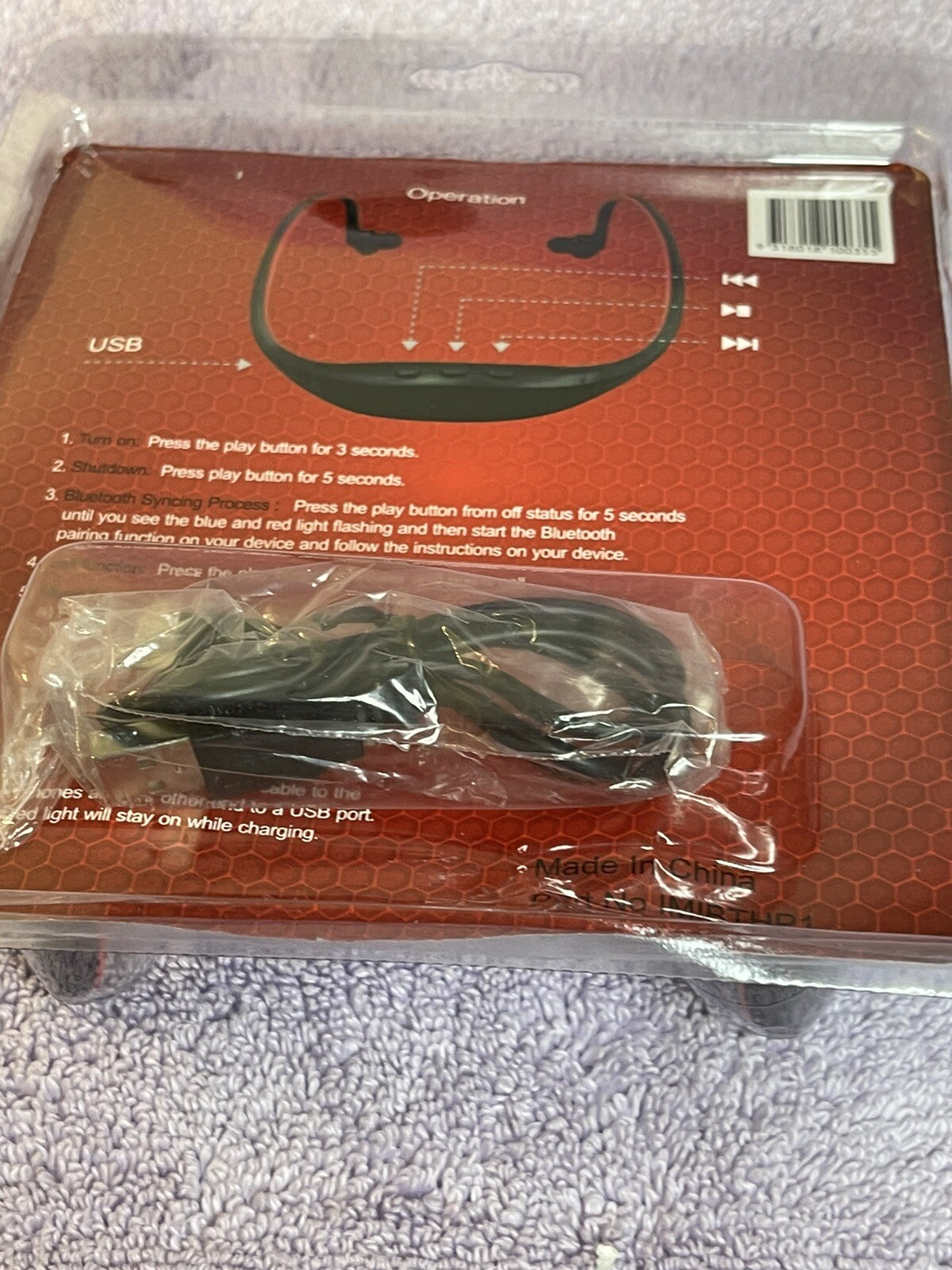 New & Sealed Sports Headphones Music Calls On The Go Bluetooth Ready