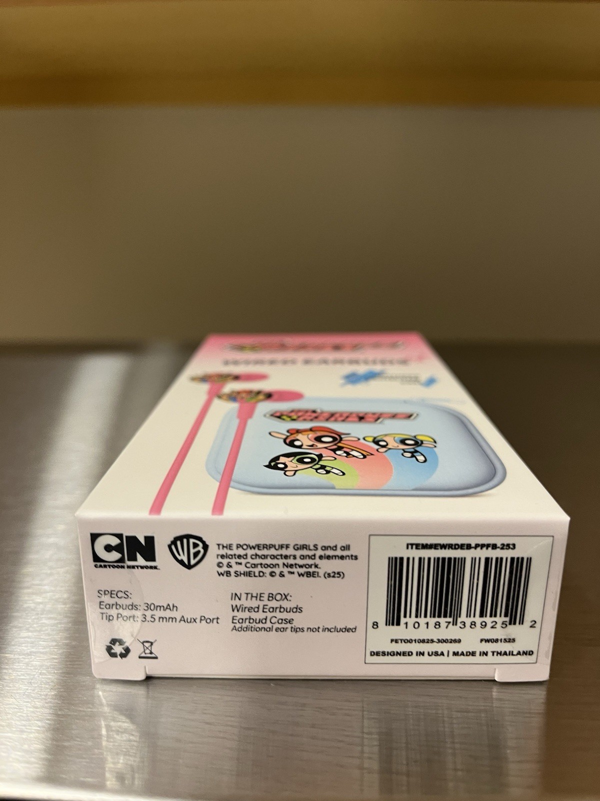 The Powerpuff Girls Wired Earbuds & Protective Case – Cartoon Network New