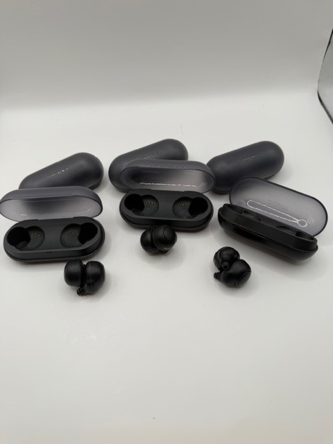 LOT of 6-Sony WF-C500/YY2952 Wireless Bluetooth Headphones – (parts or repair)