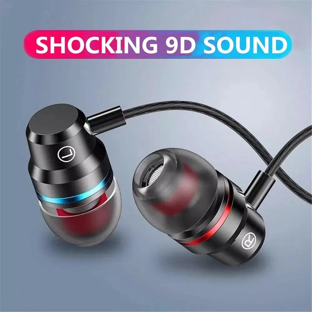 In-Ear Wired Earphone 3.5mm Earbuds Earphones Music Sport Gaming Headset With mi