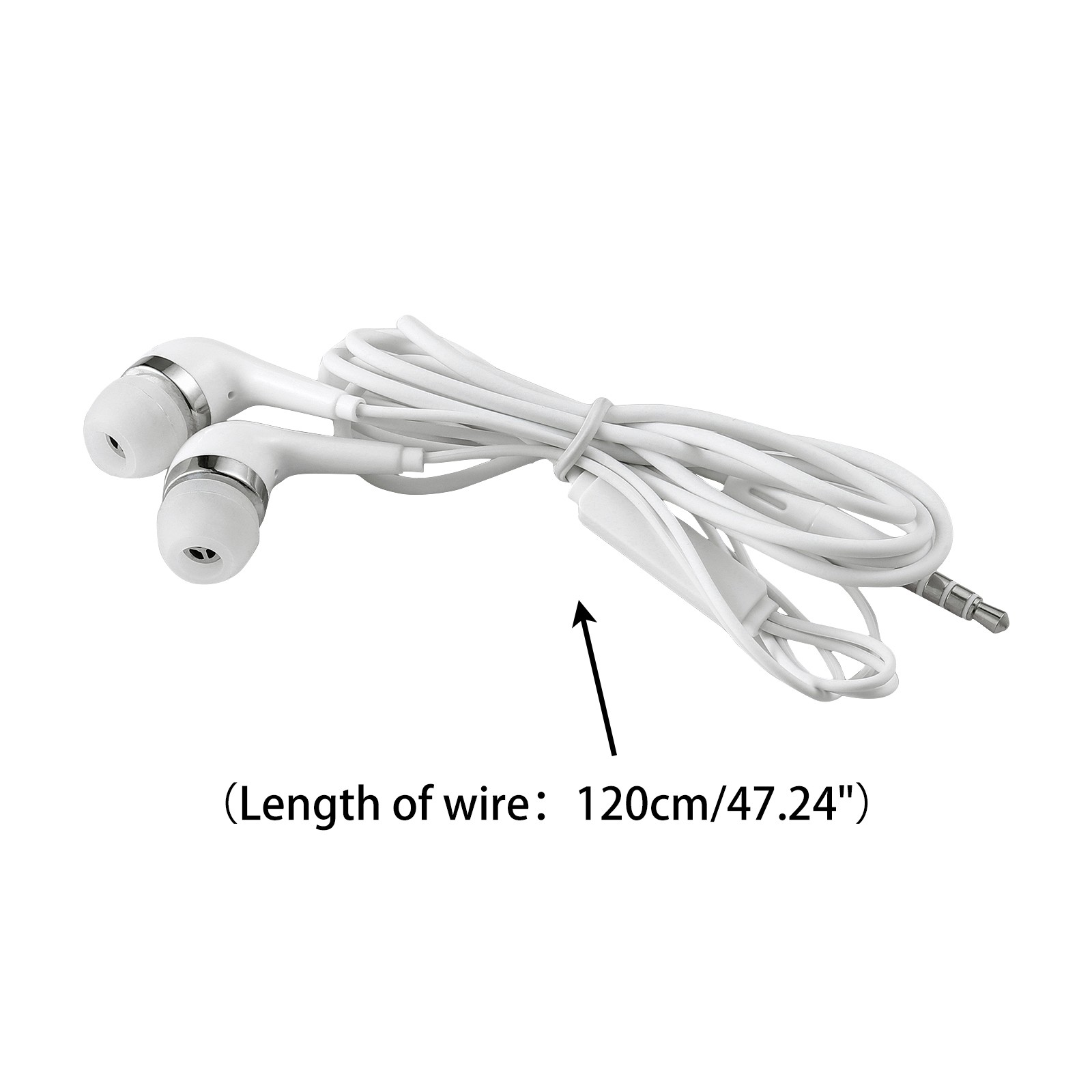 10 Pack Aux Earbuds Earphones 3.5mm Wired Headphones Noise Isolating Earphone