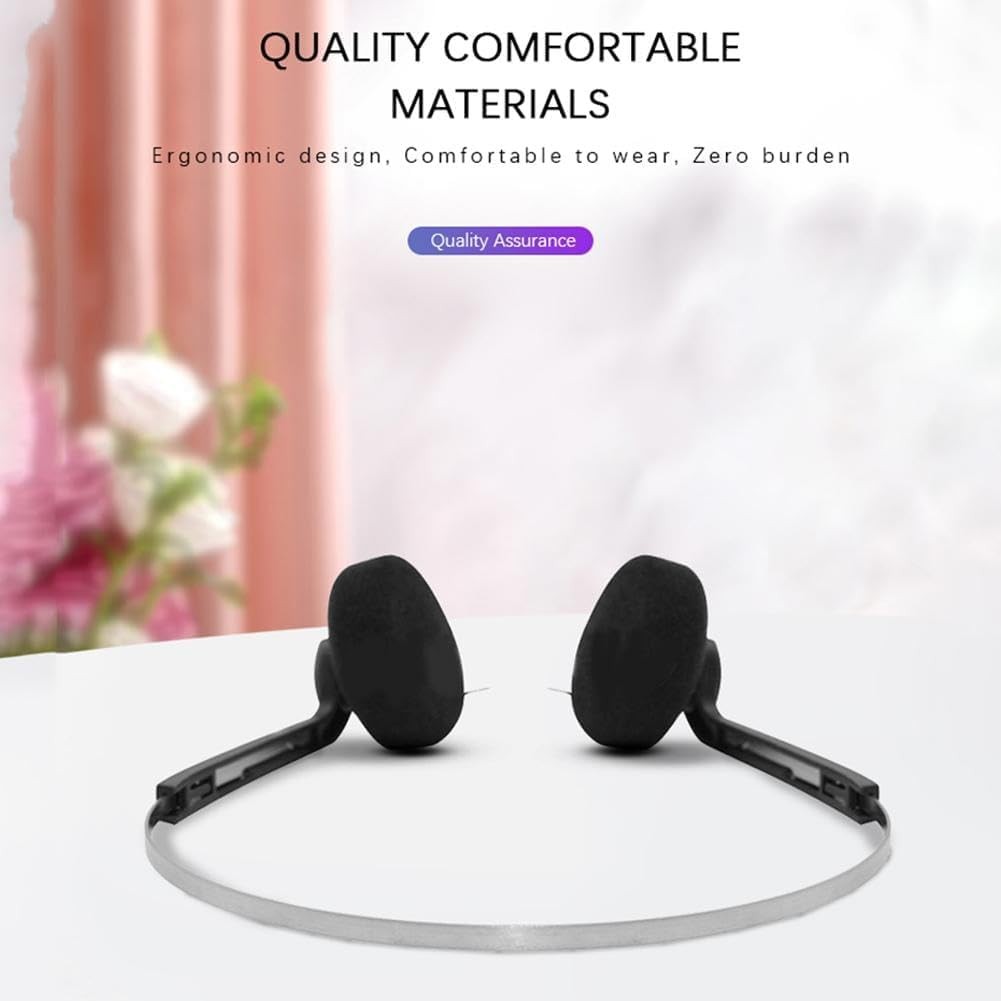 Retro Over-Ear Headphone,Vintage Feelings Underwire Headphones,Retro Lightweight