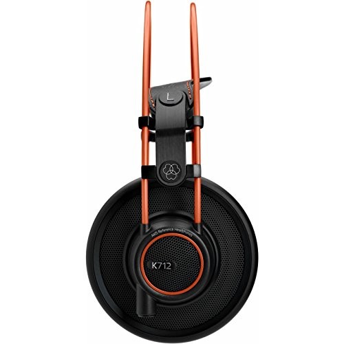AKG K712 PRO-Y3 Model Proffesional Headphones Over Ear Type Wired Black Orange