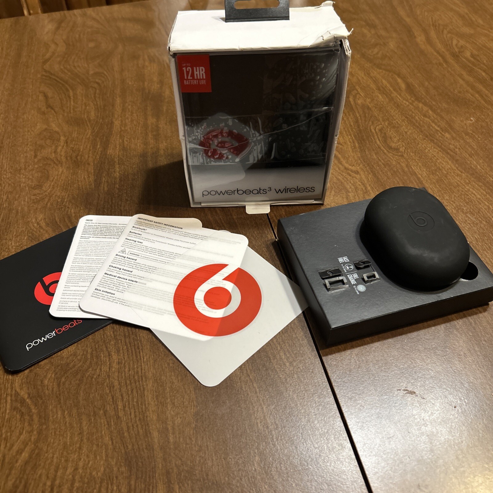 Beats by Dr. Dre Powerbeats3 Wireless Bluetooth In-Ear Headphones Gray Blue
