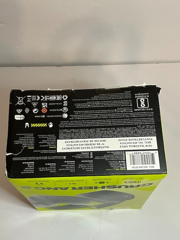 Skullcandy Crusher ANC 2 Noise Canceling Wireless Headphones Black Damaged BOX