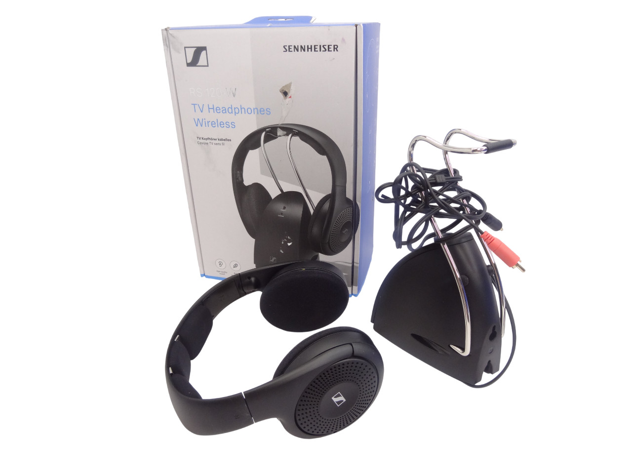 Sennheiser TV Listener RS 120-W Wireless Headphones Black – Free shipping