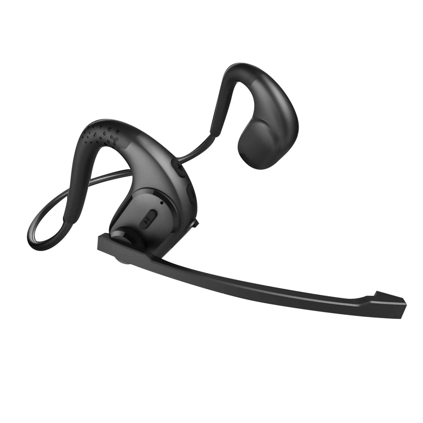Open Ear Air Conduction Bluetooth 5.3 Wireless Headphones With Detachable Mic