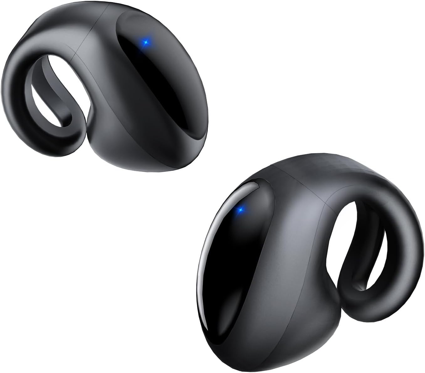 Open Ear Earbuds Lightweight Comfort Clip Wireless Earbuds Sweat Resistant Bluet