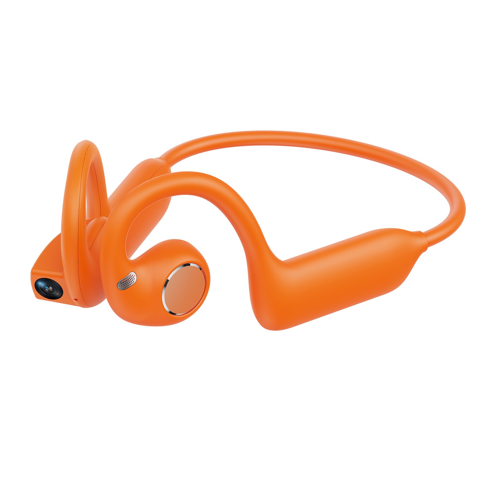 On Ear HeadphonesSports Earbuds 800MP Camera AI Voice Translate Video Recording