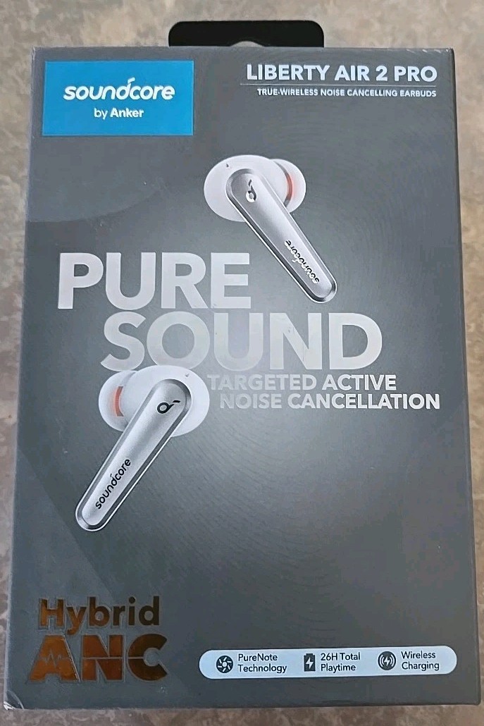 🔥 Anker Soundcore Liberty Air 2 PRO TRUE Wireless Noise-Cancelling RARE WHITE!