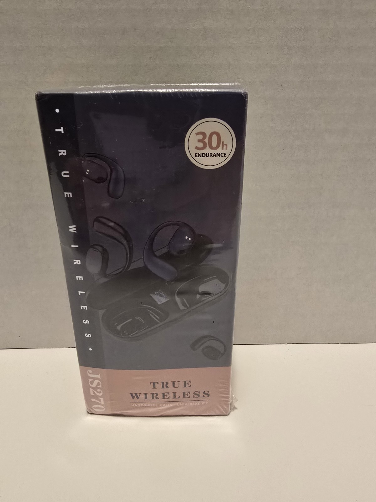 True Wireless Over-The-Ear Ear Buds – Black – JS270 – NEW IN BOX
