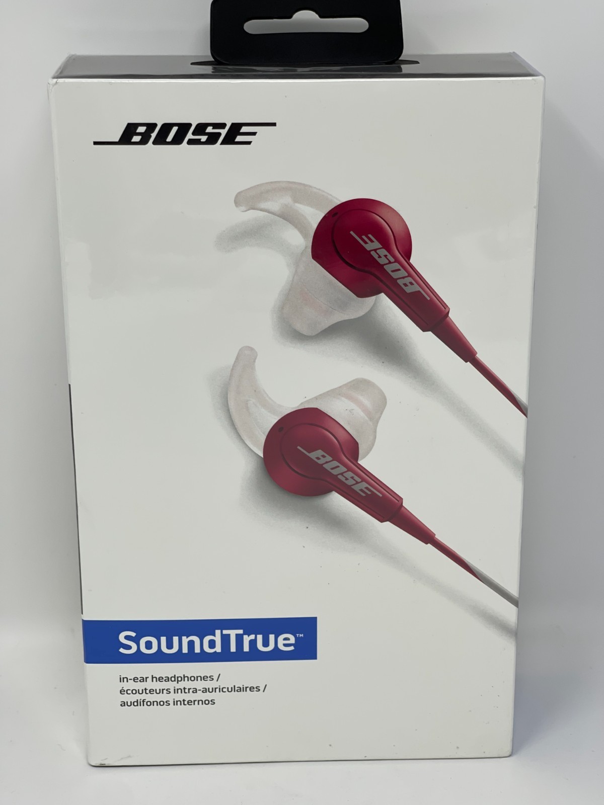 Bose SoundTrue in-Ear Wired Headphones Sport Gym Walkout – Cranberry 715593-0030