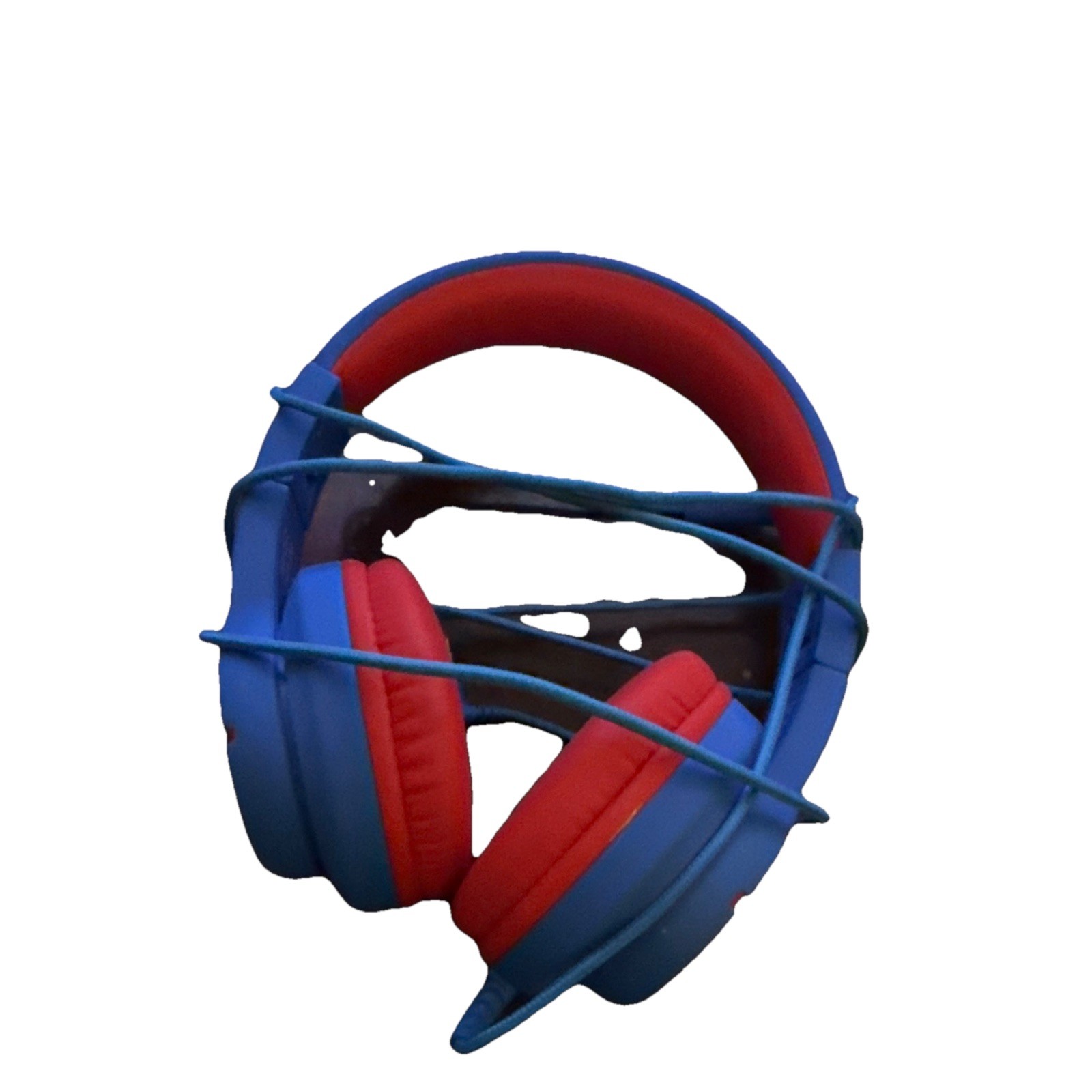 iclever 1100 Series Over-Ear Headphones USB-C Blue & Red Headband Double