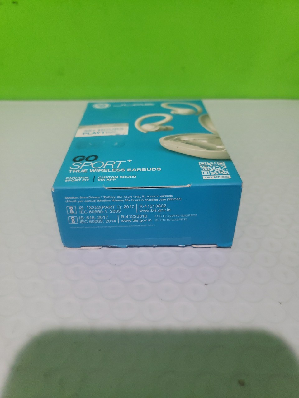 Go Sport+ Wireless Workout Earbuds Featuring C3 Clear Calling, Secure Earhook Sp