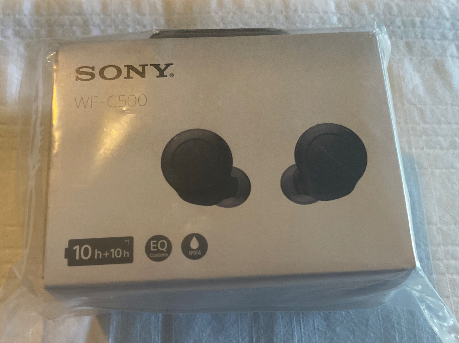 Sony WF-C500 Truly Wireless In-Ear Bluetooth Headphones – Black
