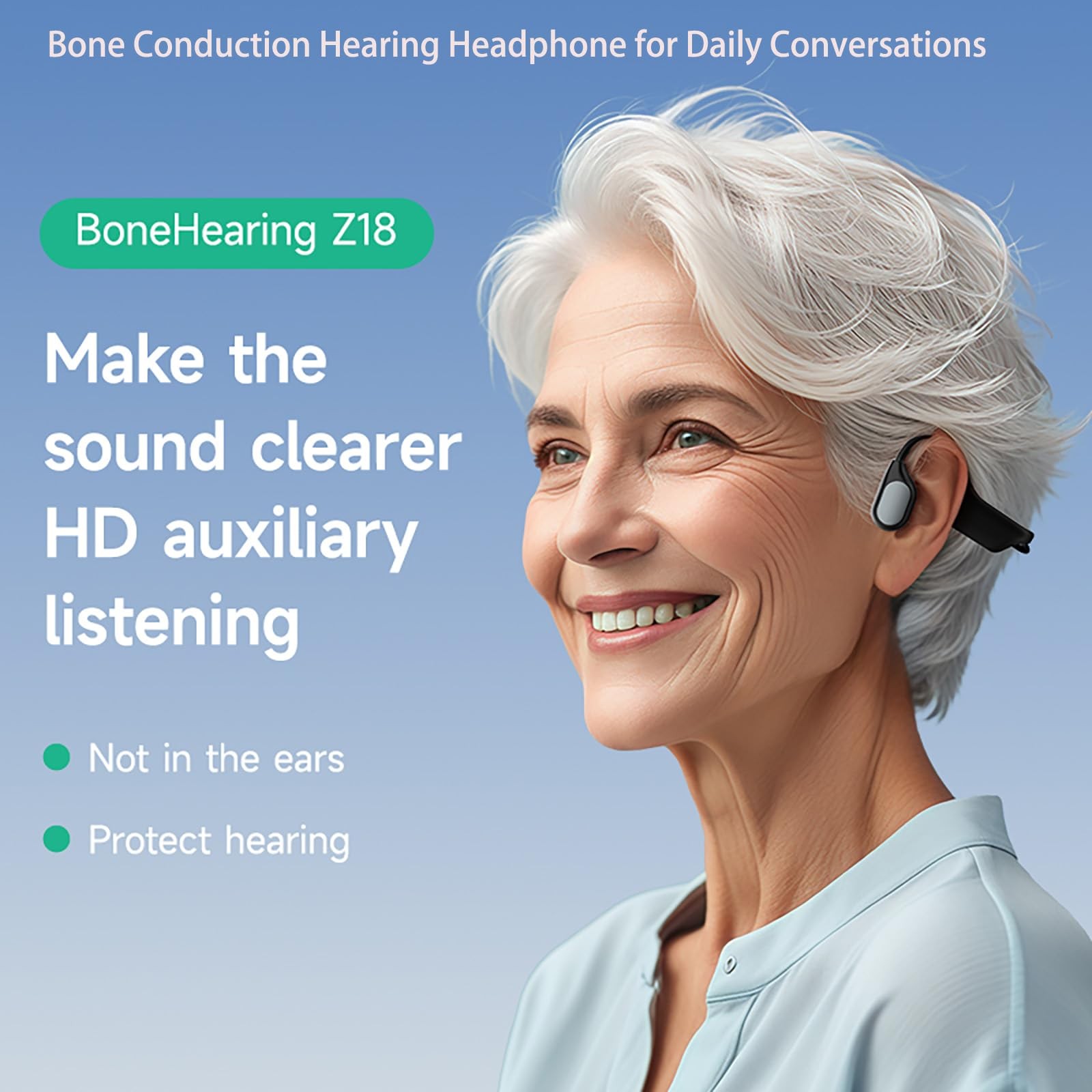 Bone Conduction Smart Listening Headsets for Daily Communication