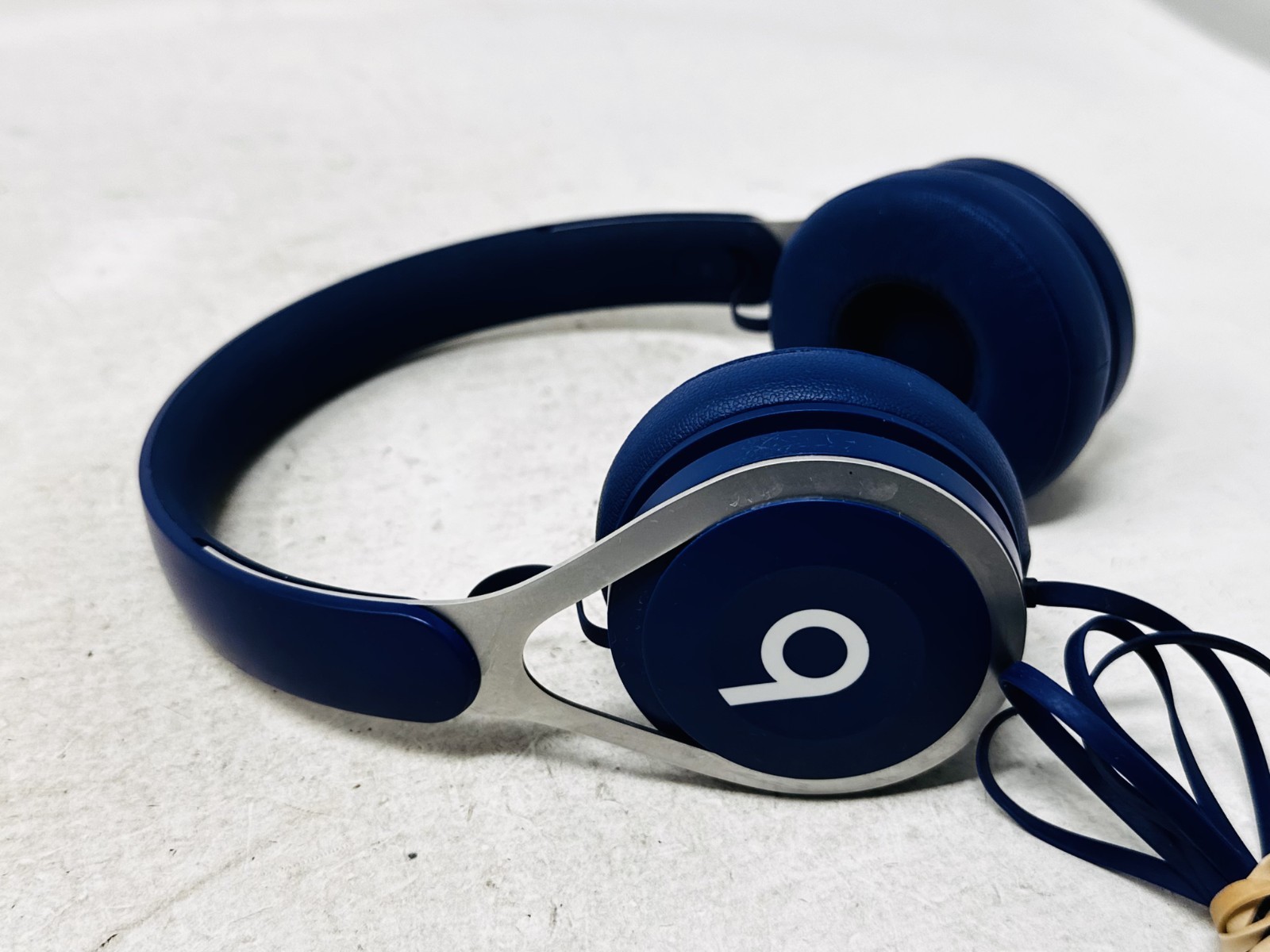 Beats by Dr. Dre EP Wired On-Ear Headphones Matte Navy Blue – Clean, WORKS!