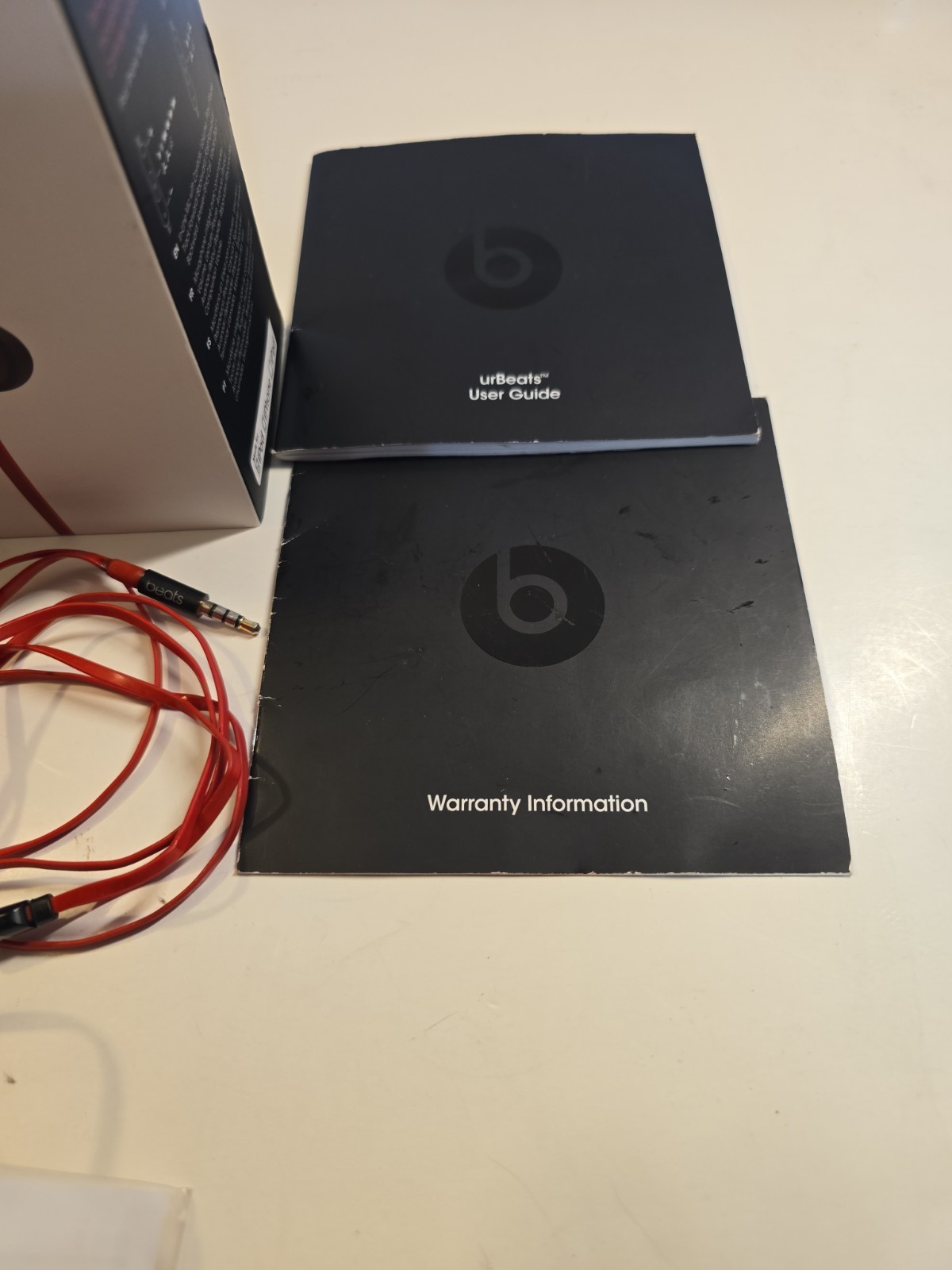 Beats by Dr. Dre urBeats Wired Earbud Headphones – Red/Black Untested