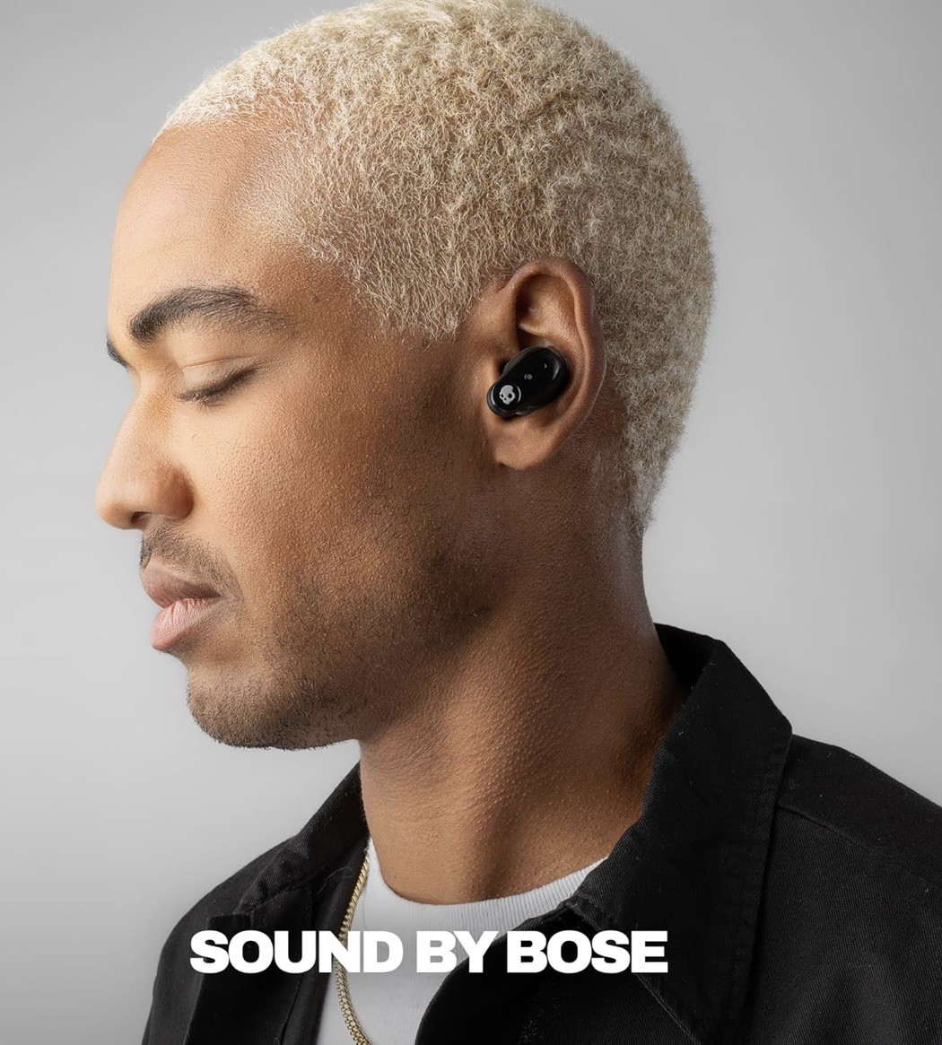 Skullcandy Method 360 ANC Wireless Earbuds, Sound by Bose, Bluetooth Headphones