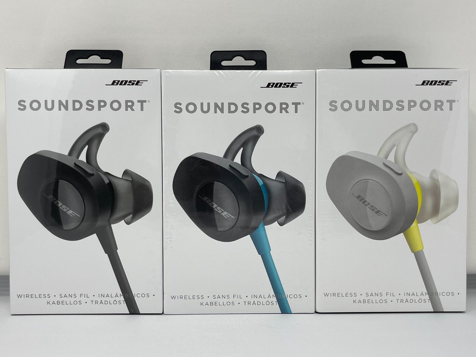 Bose SoundSport Wireless Sweat Proof In-Ear Headphones Sports Earphones Earbuds.