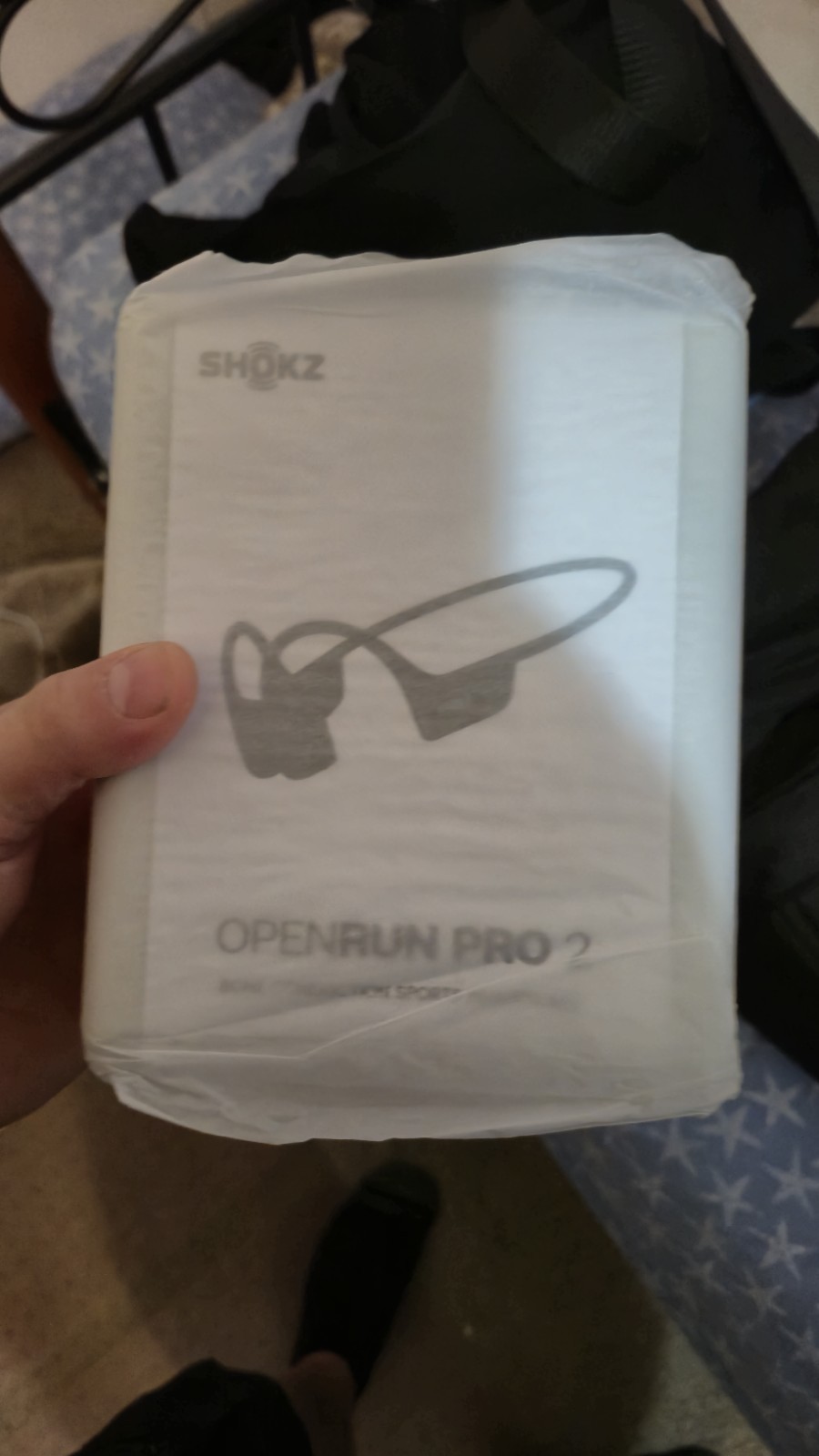 Shokz OpenRun Pro 2 Standard Black Bone Conduction Sport Headphones