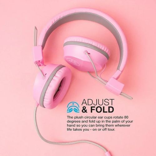 JLab JBuddies Studio On-Ear Kids Wired Headphones with Mic *FREE SHIPPING*