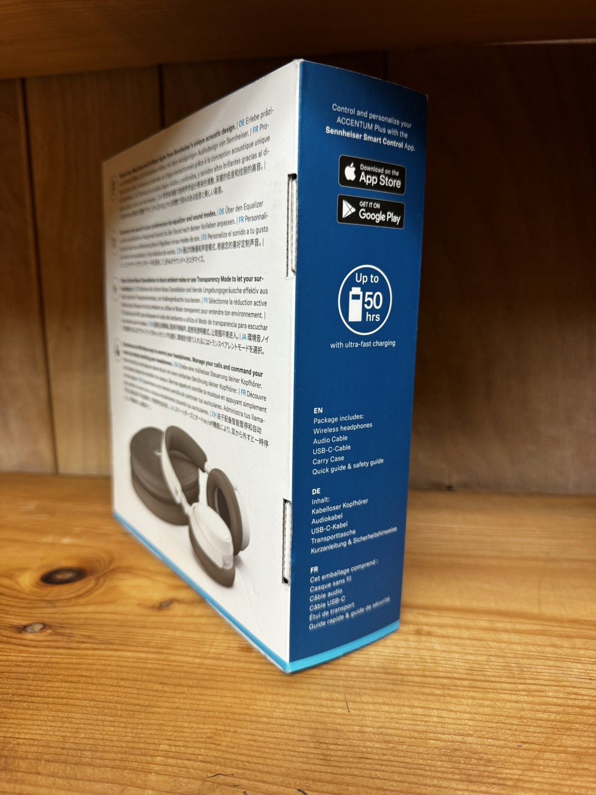 Sennheiser ACCENTUM Plus Wireless Bluetooth Headphones, Noise Cancelling