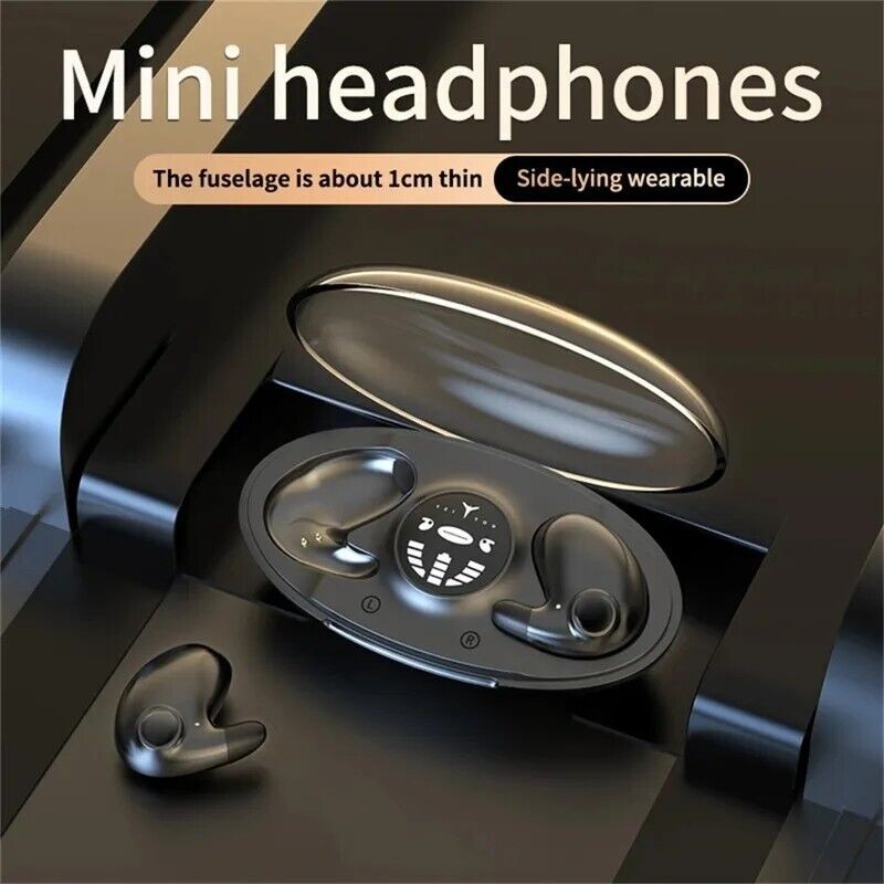 Wireless Sleep Earbuds, Comfortable Invisible Mini Sleeping Headphones, Running