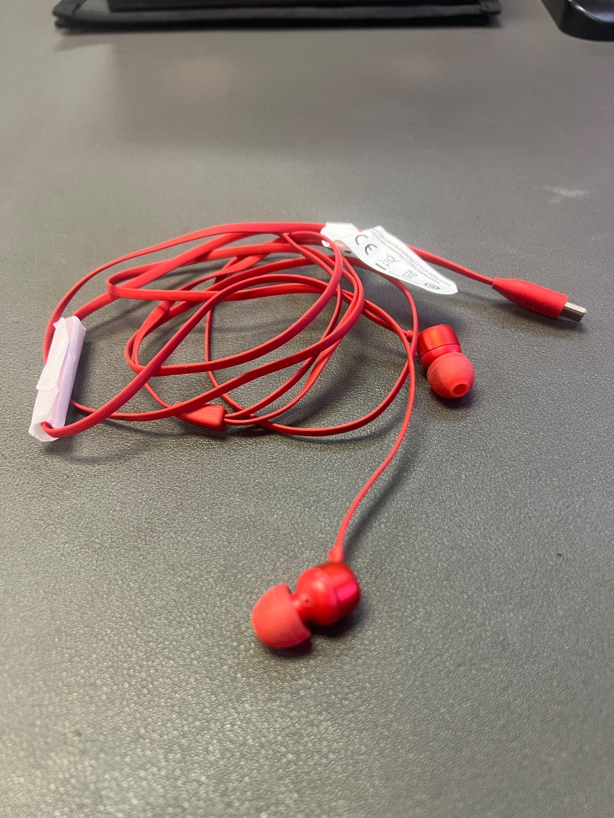 Genuine JBL Tune 310C USB-C In-Ear Wired Headphones T310C Type-C -RED