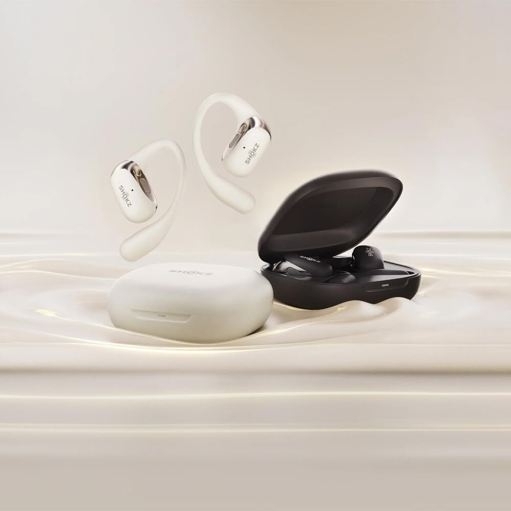 SHOKZ OpenFit 2 Wireless Bluetooth Earbuds – Black (T920)™