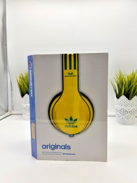 Monster Over-Ear Headphones Adidas Limited Edition with Apple ControlTalk Handsf