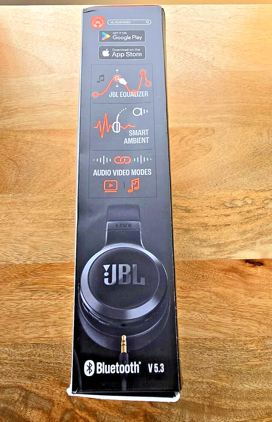 JBL Live675NC On-Ear Wireless Headphones Adaptive Noise Cancelling by HARMAN 65H