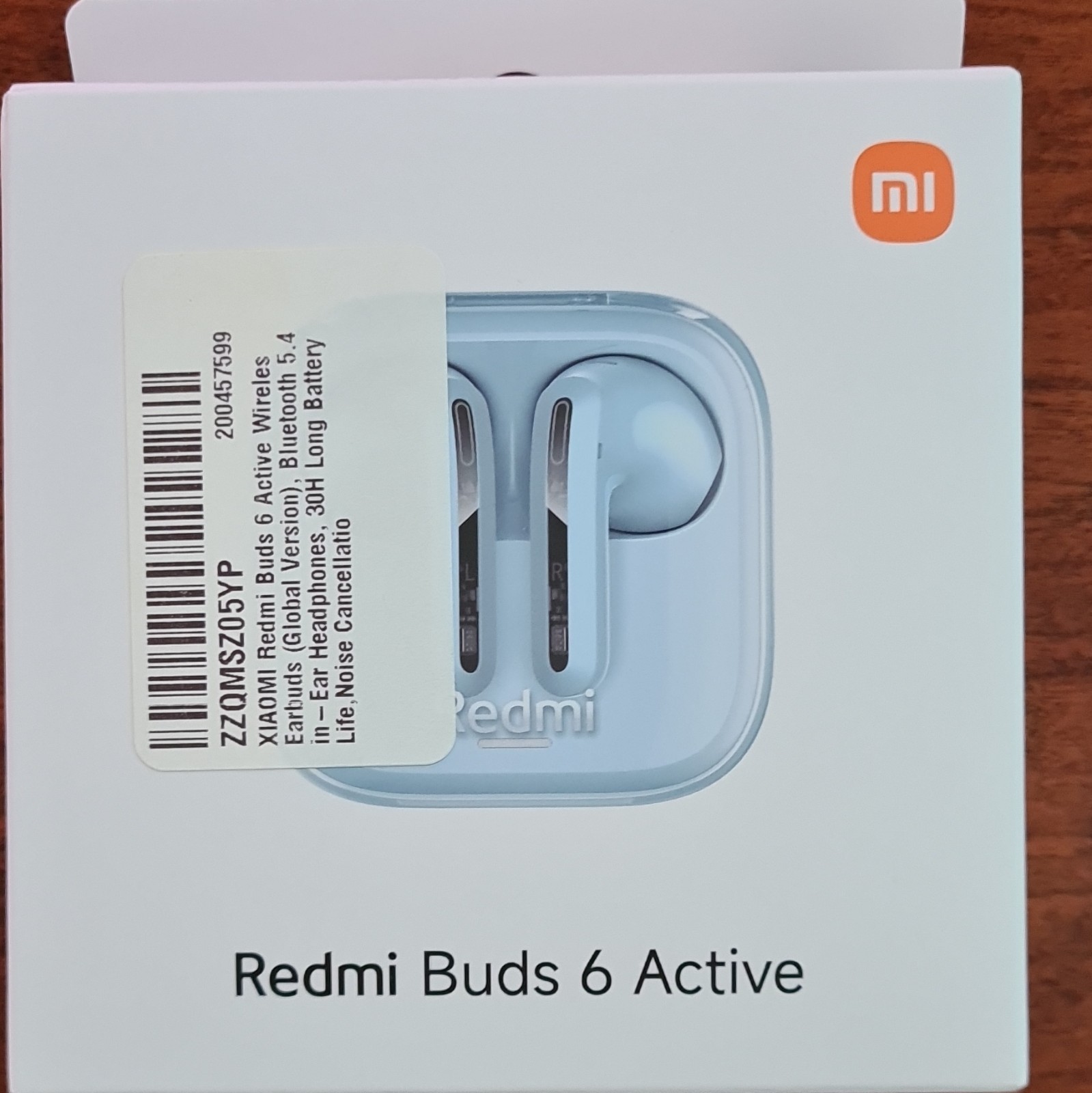 Xiaomi Redmi Buds 6 Active Bluetooth In-Ear Earbuds ANC Mic Blue
