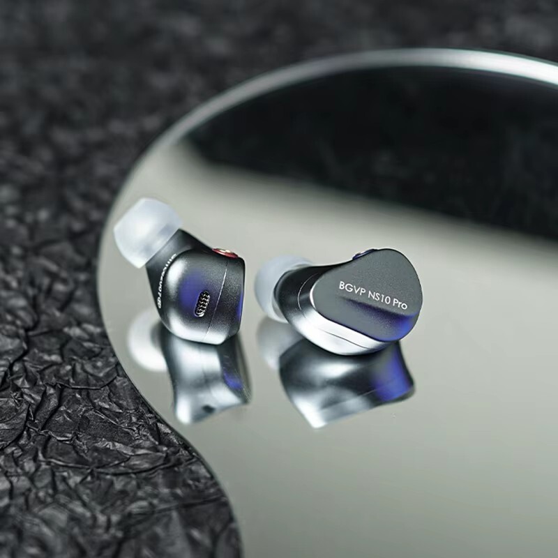 BGVP NS10 Pro 8BA+2DD Hybrid Drive Unit In Ear Wired Earbud HIFI Monitor Ear