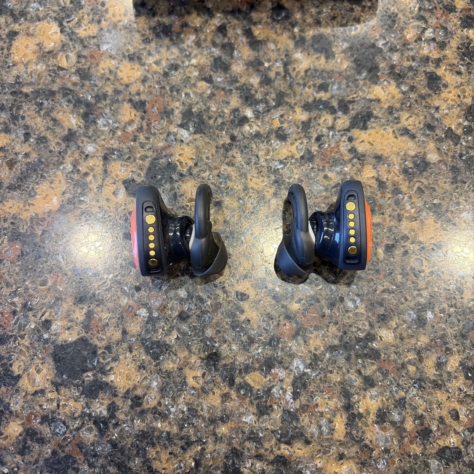 Bose SoundSport Free Wireless Earbuds Orange/Navy Tested