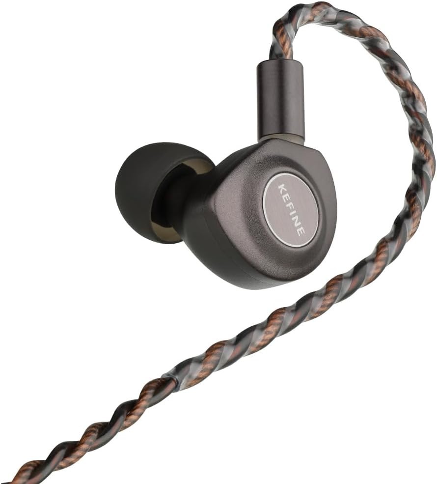 HiFiGo Kefine Delci IEMs, Sinngle 10mm Dynamic Driver in-Ear Moni