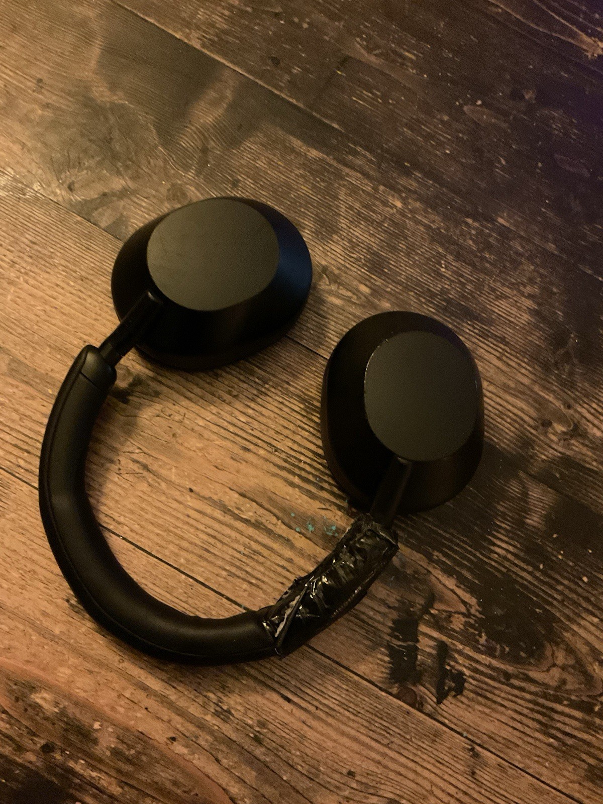 Sony WH-1000XM5 Headphones, Black – Fully functional with fractured headband