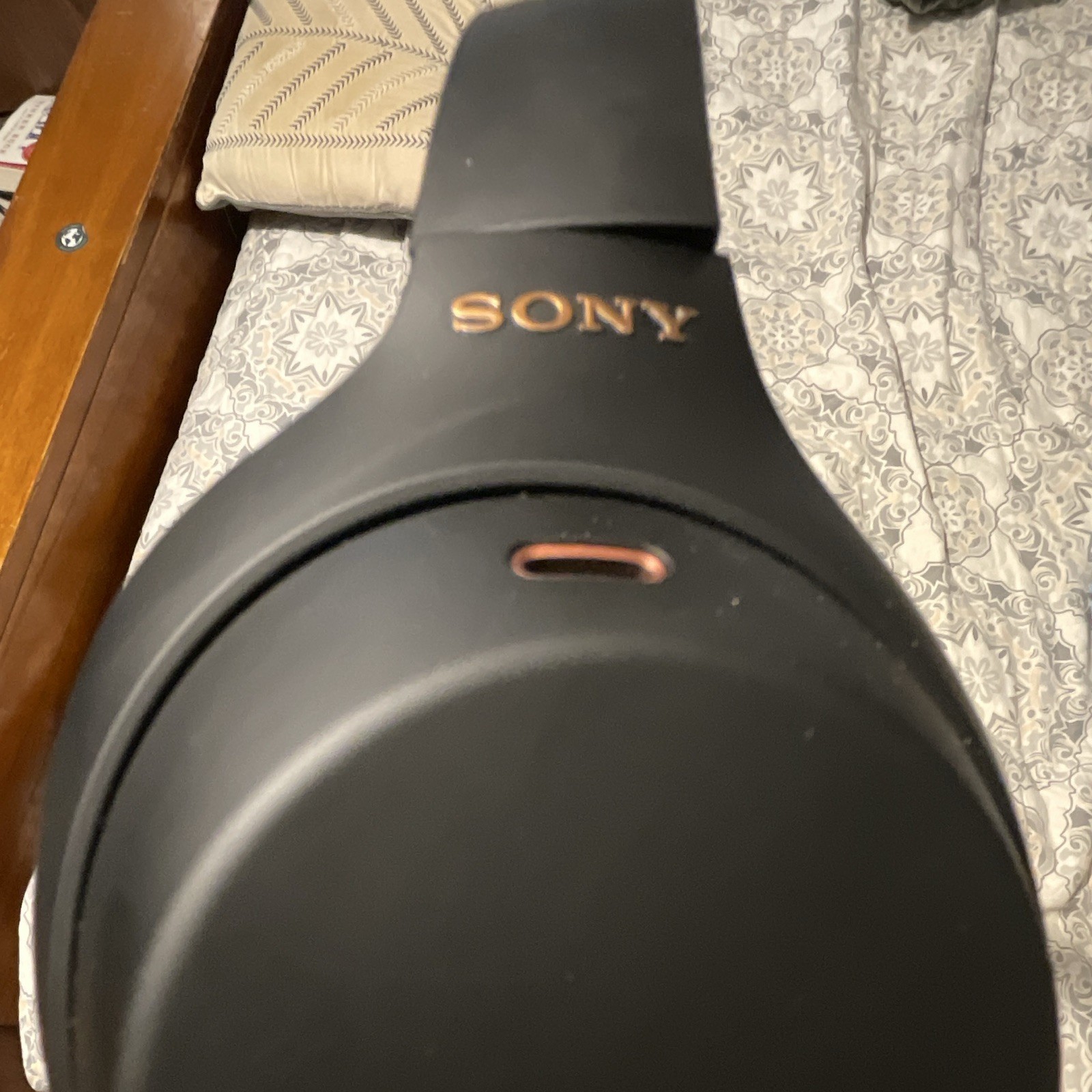 Sony WH-1000XM4 Noise Cancelling Bluetooth Foldable Headphones Black Adjustable