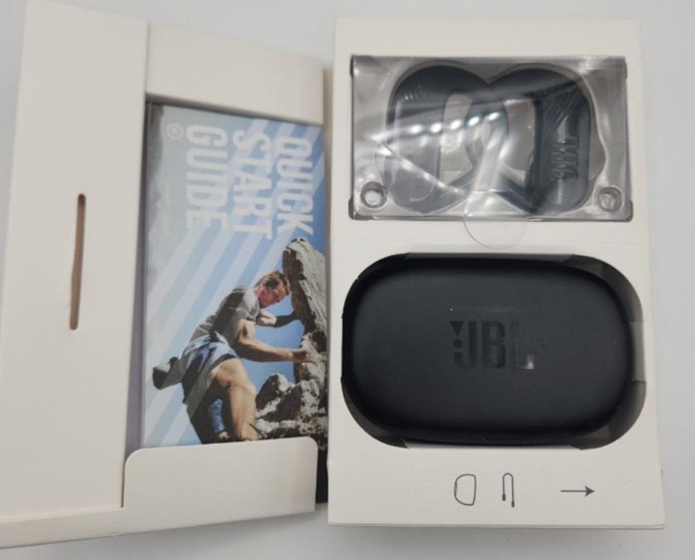 JBL Endurance Peak3 In Ear Wireless Earbuds – Black – #2
