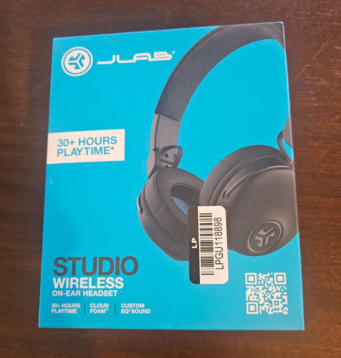 Jlab Studio Wireless On-Ear 30+ hours Bluetooth Headphones Graphite Brand new