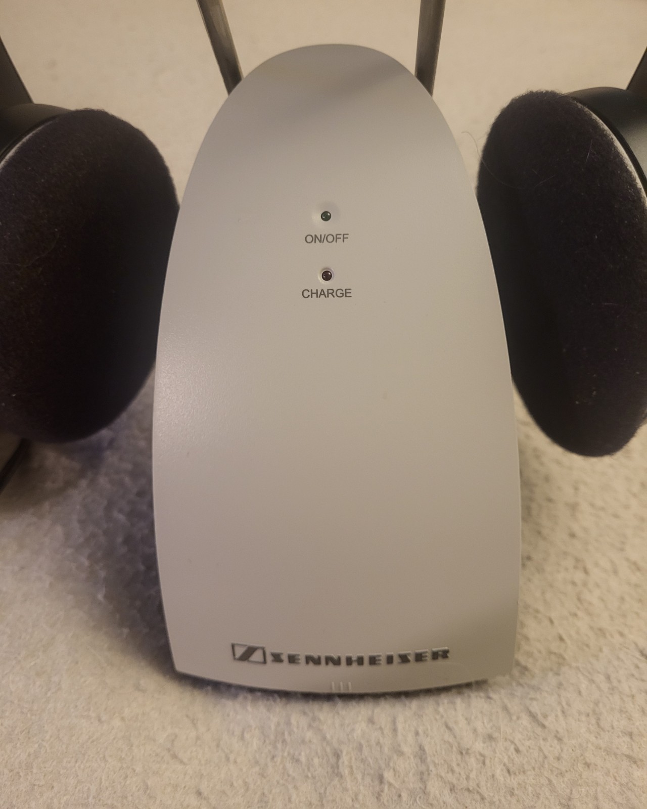 Sennheiser Wireless Headphones HDR120 & TR120 Charging Dock W/ Power Supply