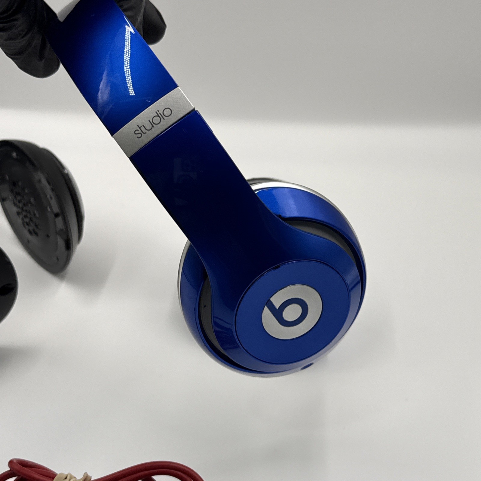 Lot Of 2 Beats by Dr. Dre Studio 2.0 Wired Headphones Over-Ear B0500 Works!!!