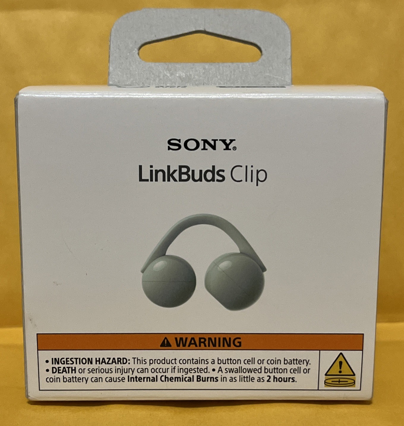 Sony LinkBuds Clip Green Wireless Ear-hook Headphones Voice Boost