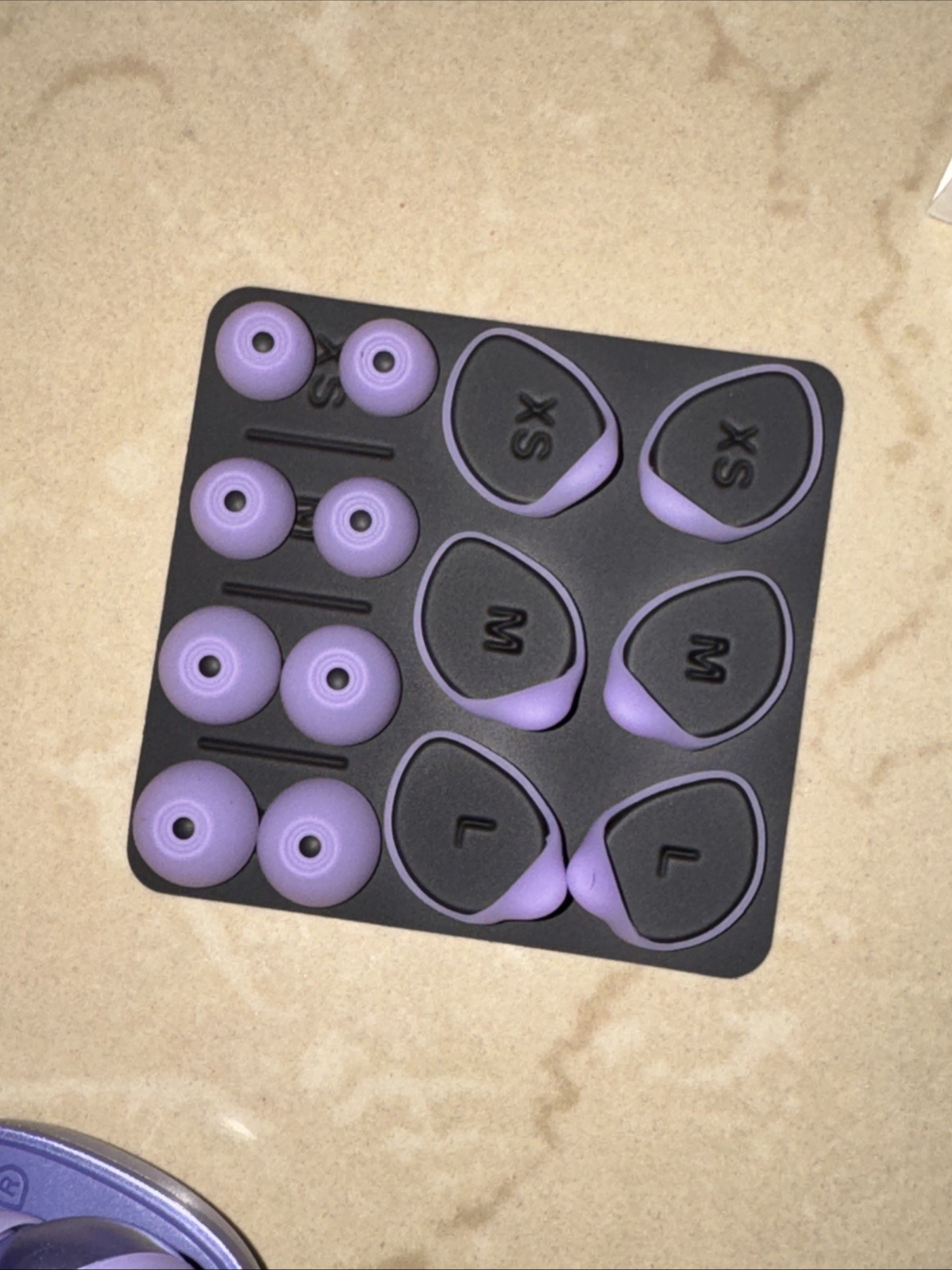 Raycon RBE745-23E-PUR The Fitness Earbuds Active Noise Cancellation “ Purple “